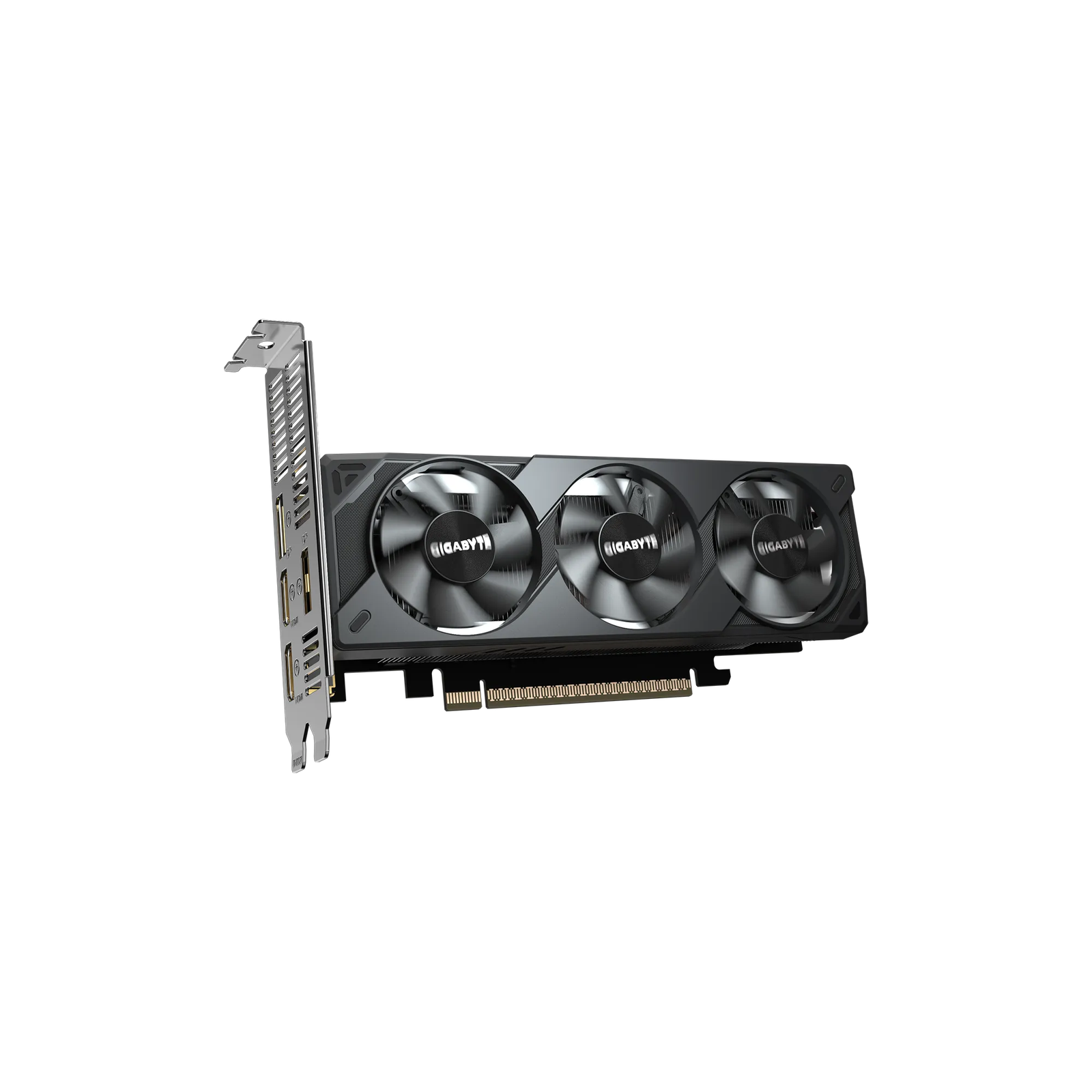 GIGABYTE GeForce RTX 5050 OC Low Profile 8GB – 8 GB GDDR6. 128‑bit. PCIe 5.0. 182 mm SFF. 2×DP + 2×HDMI. DLSS 4. Blackwell Architecture:圖片 3