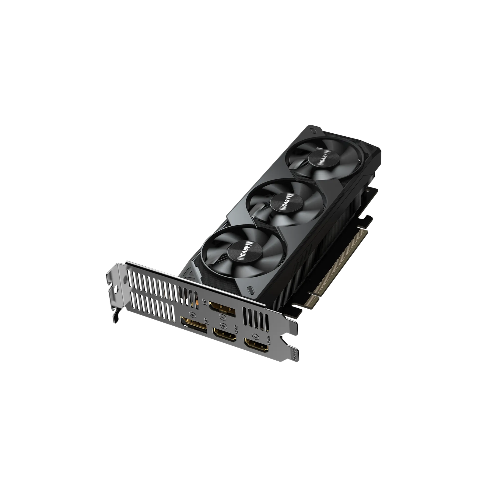 GIGABYTE GeForce RTX 5050 OC Low Profile 8GB – 8 GB GDDR6. 128‑bit. PCIe 5.0. 182 mm SFF. 2×DP + 2×HDMI. DLSS 4. Blackwell Architecture:圖片 8